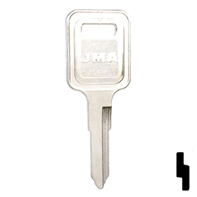 Uncut Key Blank | Kawasaki | KAW-5, KW12 Automotive Key JMA USA