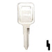 Uncut Key Blank | Kawasaki | KAW-5, KW12 Automotive Key JMA USA