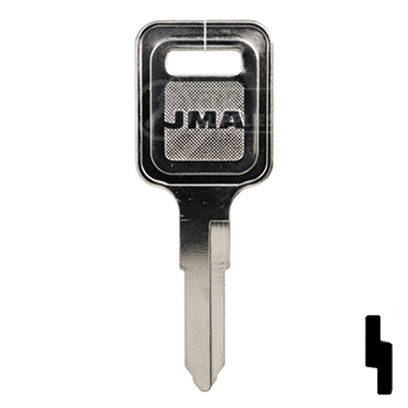 Uncut Key Blank | Kawasaki | KAW-5, KW12 Automotive Key JMA USA