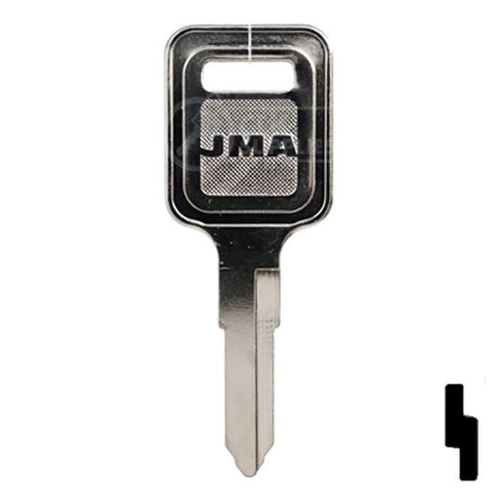 Uncut Key Blank | Kawasaki | KAW-5, KW12 Automotive Key JMA USA