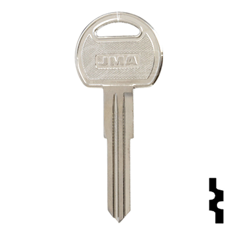 Uncut Key Blank | Kenworth | NE48-NP, NE-11, X170 Automotive Key JMA USA
