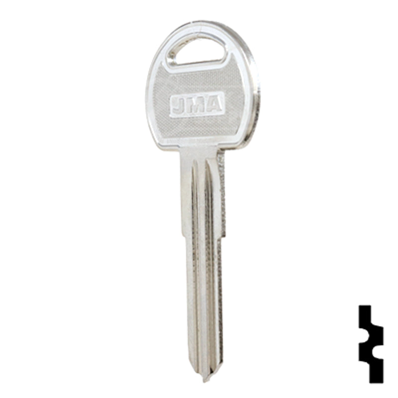 Uncut Key Blank | Kenworth | NE48-NP, NE-11, X170 Automotive Key JMA USA