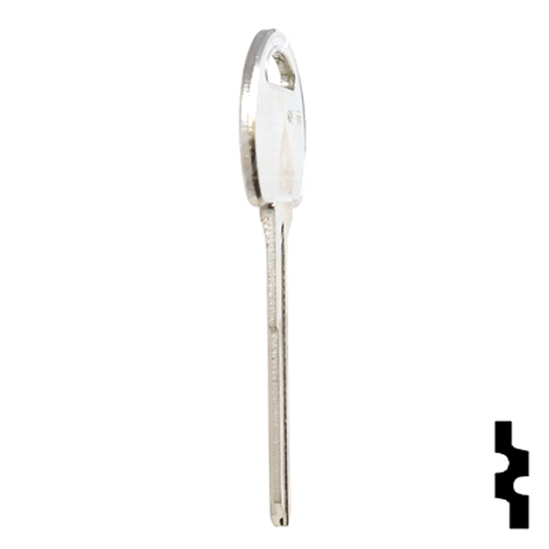 Uncut Key Blank | Kenworth | NE48-NP, NE-11, X170 Automotive Key JMA USA