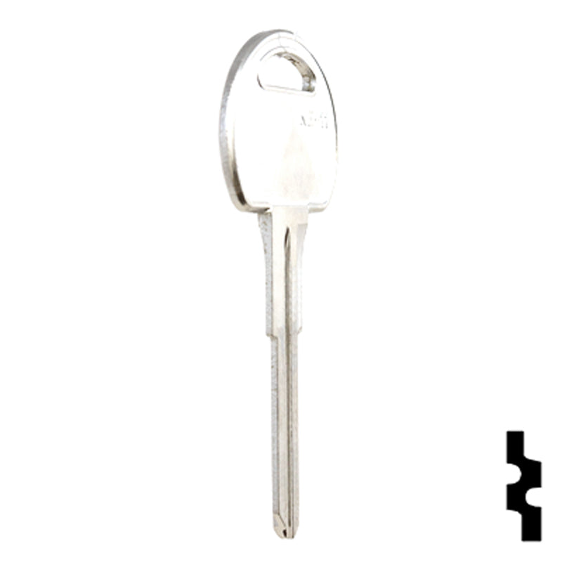 Uncut Key Blank | Kenworth | NE48-NP, NE-11, X170 Automotive Key JMA USA