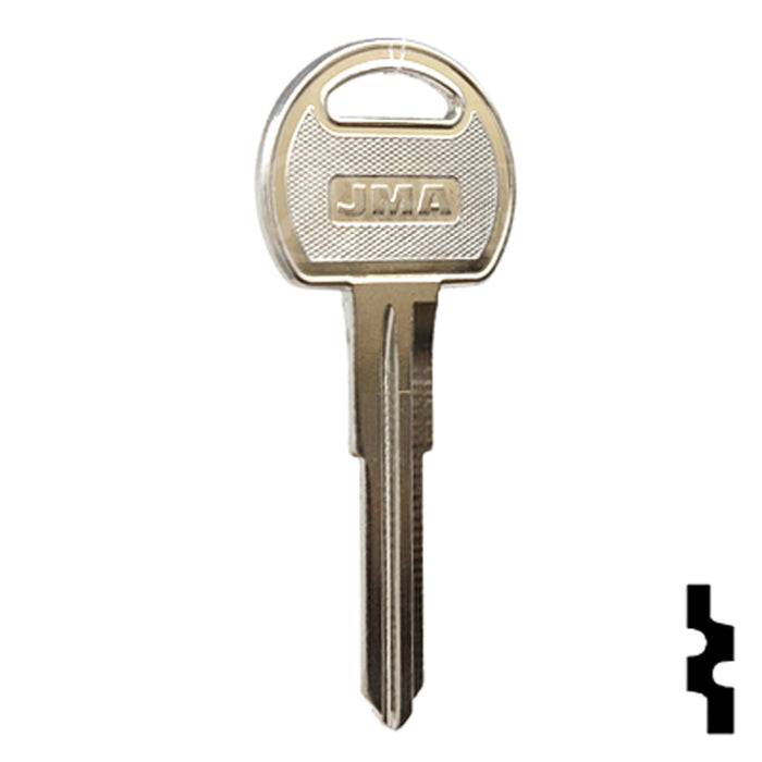 Uncut Key Blank | Kenworth | NE48-NP, NE-11, X170 Automotive Key JMA USA