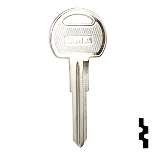 Uncut Key Blank | Kenworth | NE48-NP, NE-11, X170 Automotive Key JMA USA