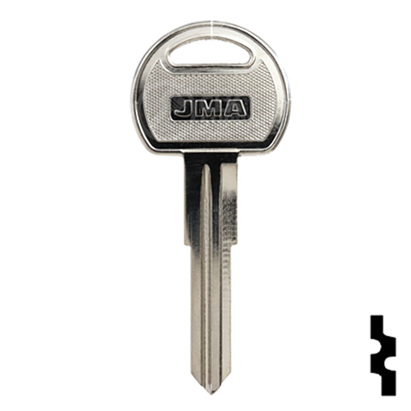 Uncut Key Blank | Kenworth | NE48-NP, NE-11, X170 Automotive Key JMA USA