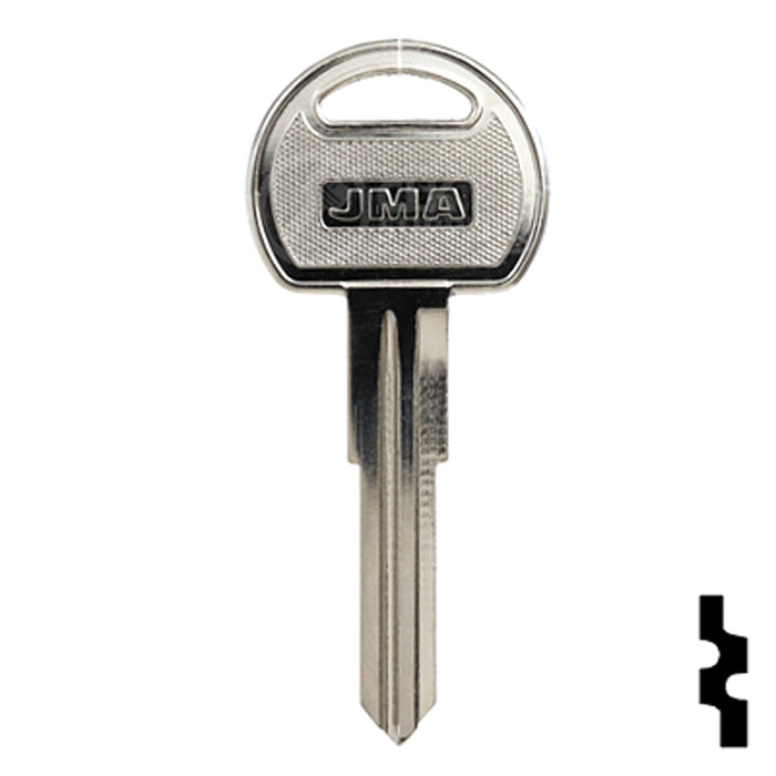 Uncut Key Blank | Kenworth | NE48-NP, NE-11, X170 Automotive Key JMA USA