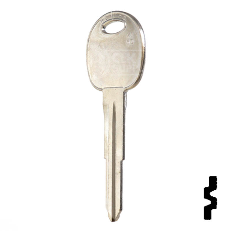 Uncut Key Blank | Kia | KK6 Automotive Key JMA USA