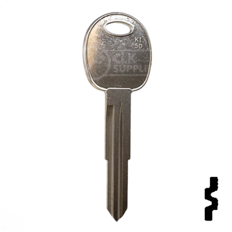 Uncut Key Blank | Kia | KK6 Automotive Key JMA USA