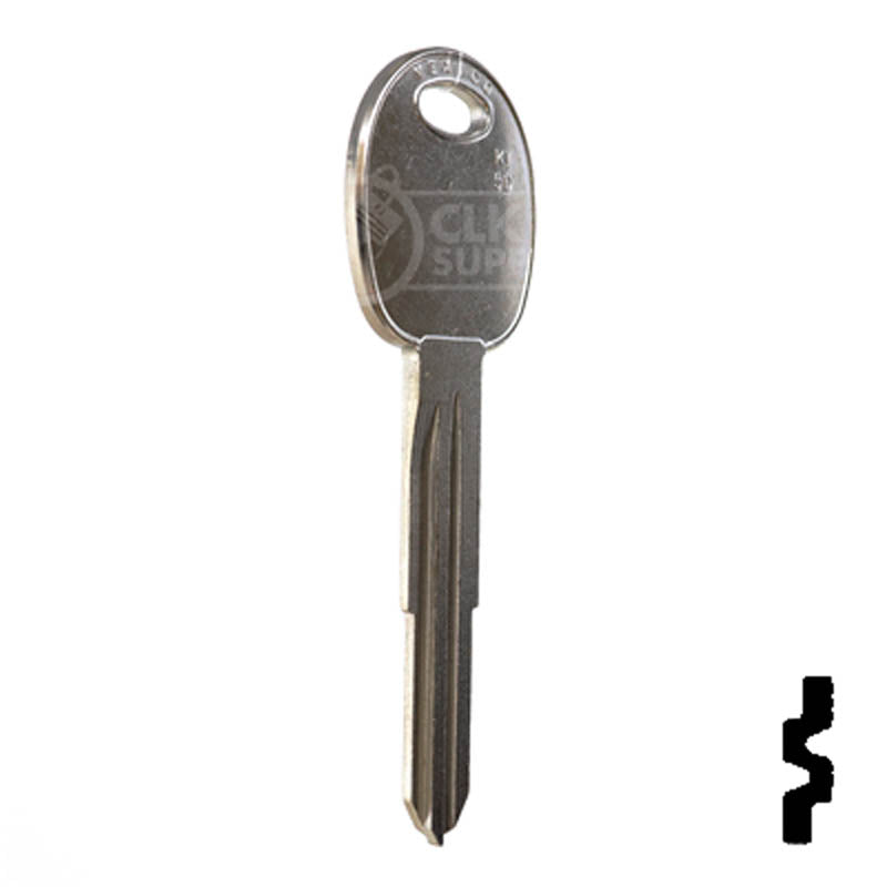 Uncut Key Blank | Kia | KK6 Automotive Key JMA USA
