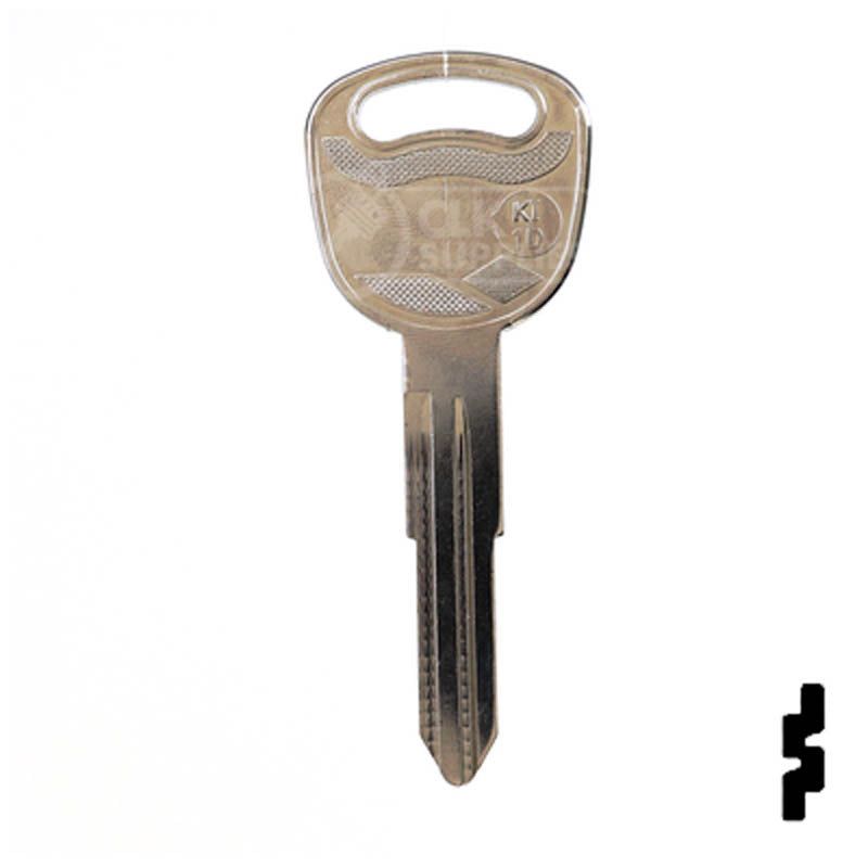 Uncut Key Blank | Kia | X233 ( KK1 ) Automotive Key JMA USA