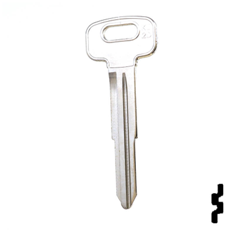 Uncut Key Blank | Kia | X240 (KK2) Automotive Key JMA USA