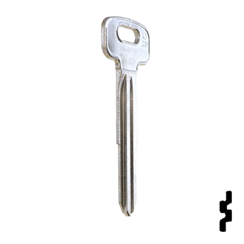 Uncut Key Blank | Kia | X240 (KK2) Automotive Key JMA USA