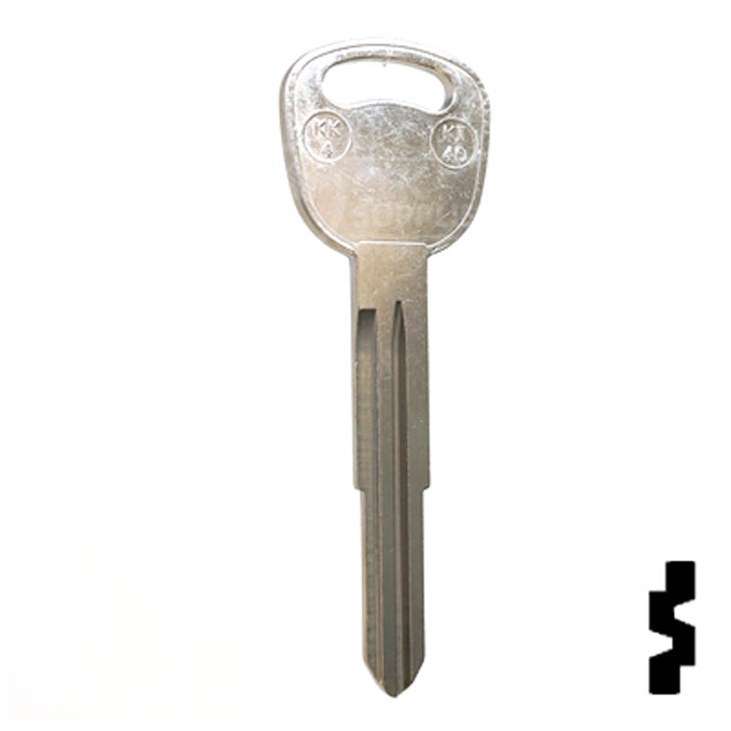 Uncut Key Blank | Kia | X267 ( KK4 ) Automotive Key JMA USA