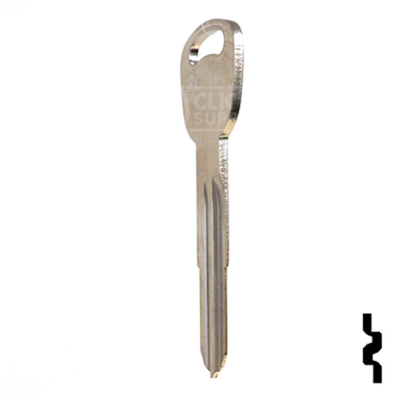 Uncut Key Blank | Kia | X269 ( KK5 ) Automotive Key JMA USA
