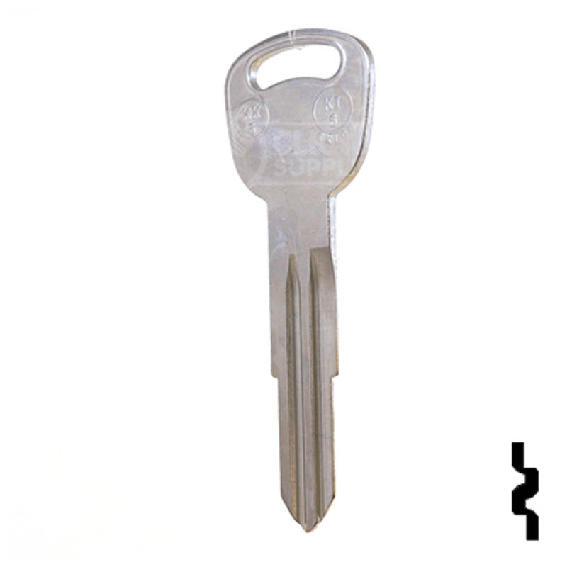 Uncut Key Blank | Kia | X269 ( KK5 ) Automotive Key JMA USA