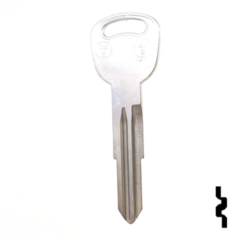 Uncut Key Blank | Kia | X269 ( KK5 ) Automotive Key JMA USA