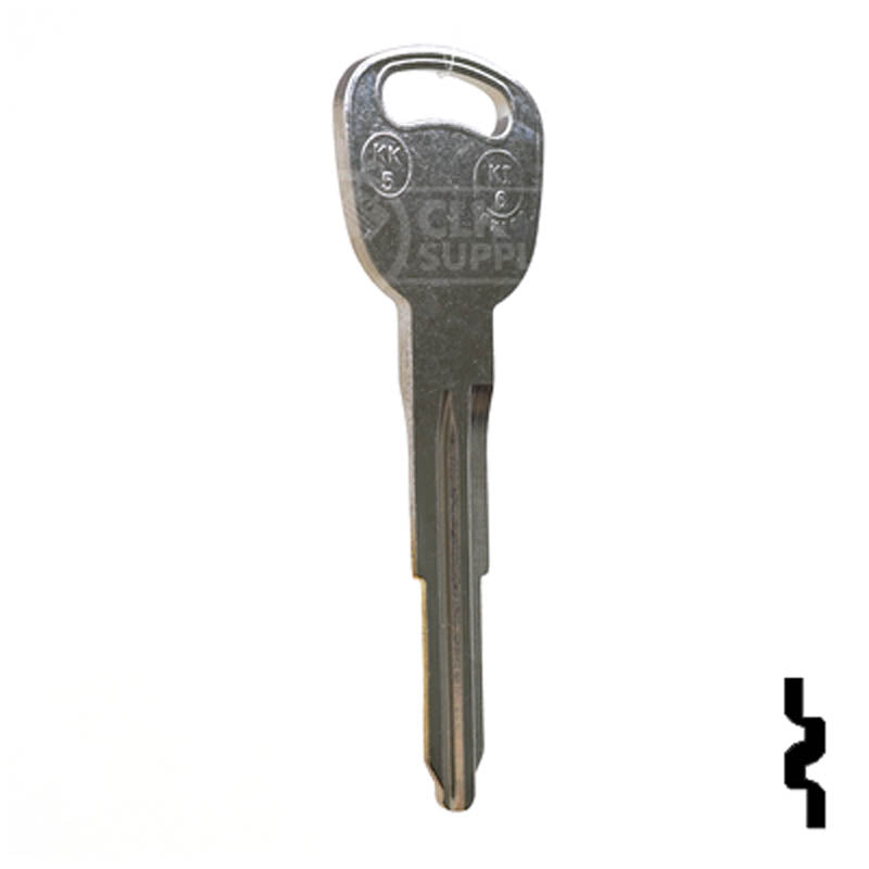 Uncut Key Blank | Kia | X269 ( KK5 ) Automotive Key JMA USA