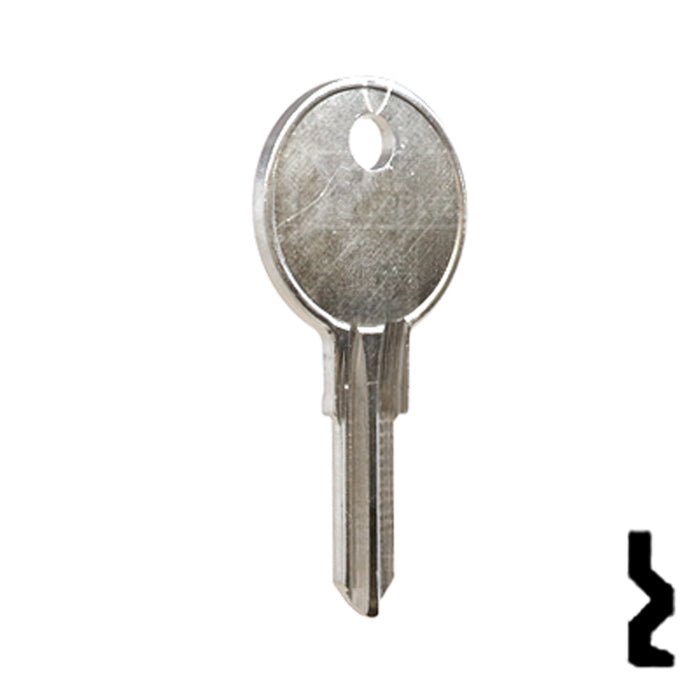 Uncut Key Blank | Kiferm, Gas cap | KM4 Automotive Key Ilco
