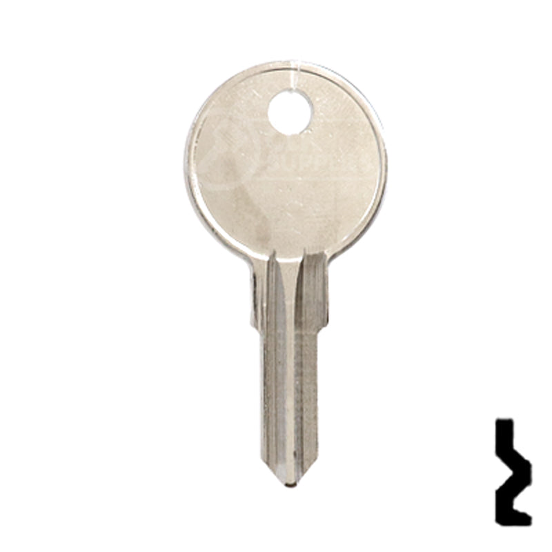 Uncut Key Blank | Kiferm, Gas cap | KM4 Automotive Key Ilco