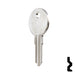 Uncut Key Blank | Kiferm, Gas cap | KM4 Automotive Key Ilco