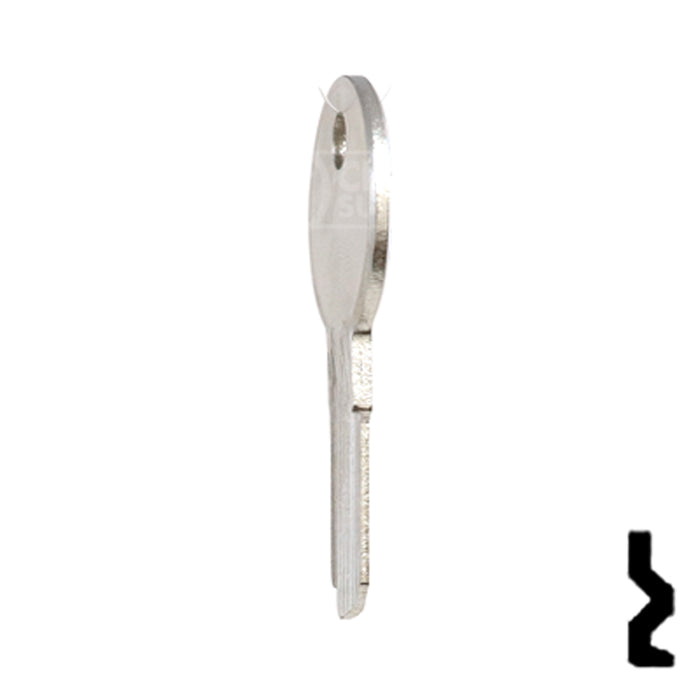 Uncut Key Blank | Kiferm, Gas cap | KM4 Automotive Key Ilco