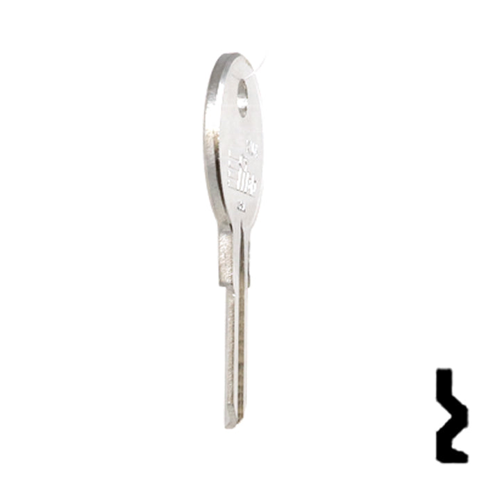 Uncut Key Blank | Kiferm, Gas cap | KM4 Automotive Key Ilco