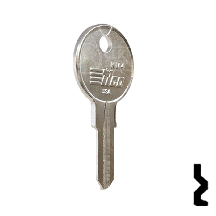 Uncut Key Blank | Kiferm, Gas cap | KM4 Automotive Key Ilco