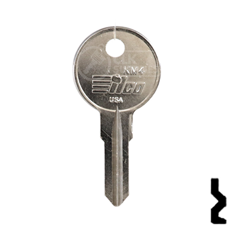 Uncut Key Blank | Kiferm, Gas cap | KM4 Automotive Key Ilco