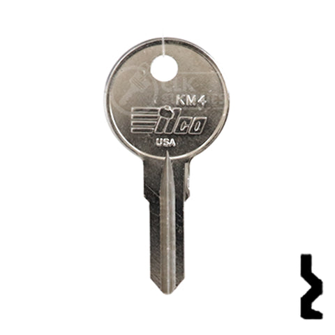 Uncut Key Blank | Kiferm, Gas cap | KM4 Automotive Key Ilco