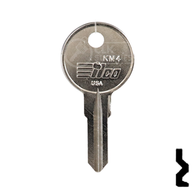 Uncut Key Blank | Kiferm, Gas cap | KM4 Automotive Key Ilco
