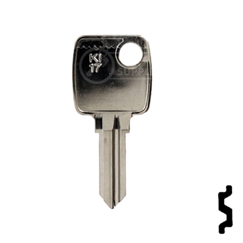 Uncut Key Blank | Kiferm, Volkswagen | KI17 Automotive Key Ilco