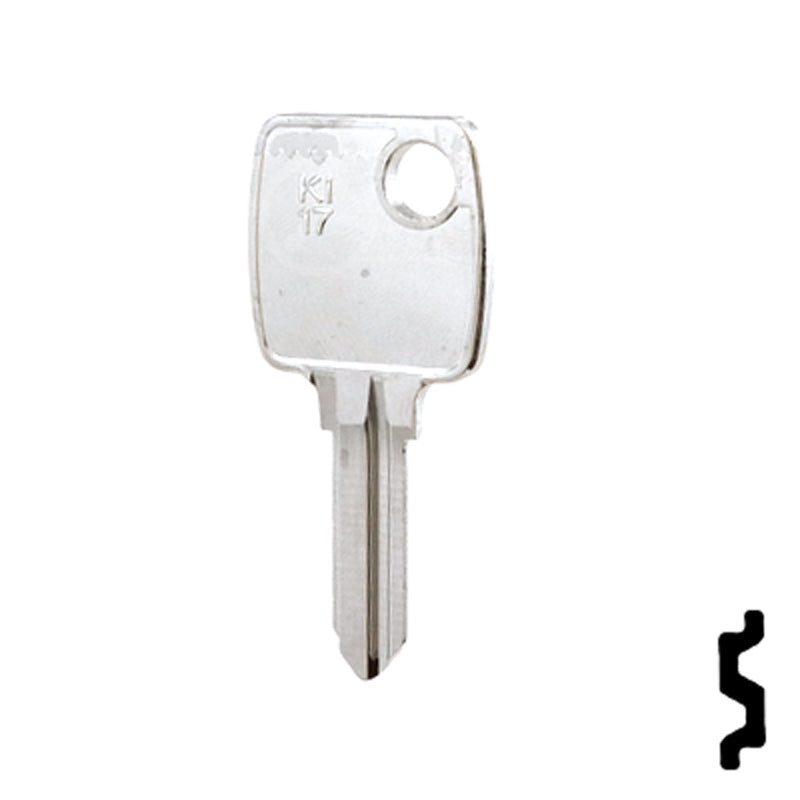 Uncut Key Blank | Kiferm, Volkswagen | KI17 Automotive Key Ilco