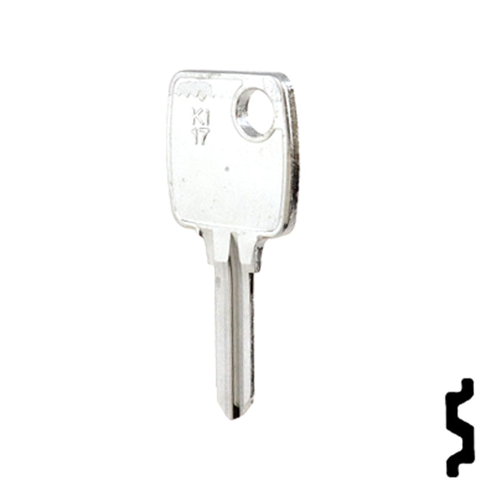 Uncut Key Blank | Kiferm, Volkswagen | KI17 Automotive Key Ilco