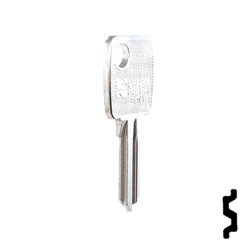 Uncut Key Blank | Kiferm, Volkswagen | KI17 Automotive Key Ilco
