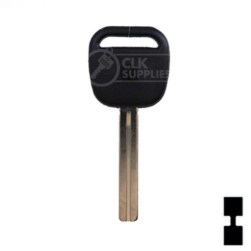 Uncut Key Blank | Lexus | LEXP90-P | HS Long Blade Automotive Key Keyline USA