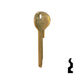 Uncut Key Blank | Mazda | DAT-11D ( DA20 ) Automotive Key JMA USA