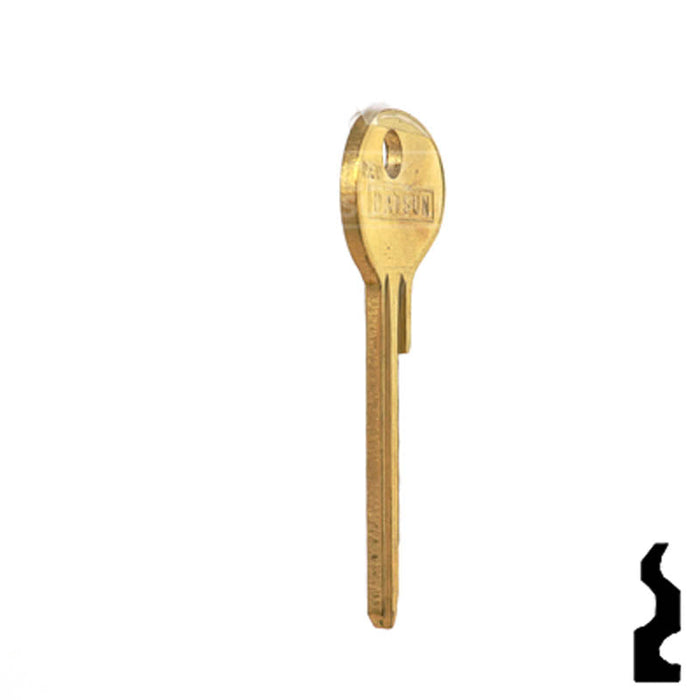 Uncut Key Blank | Mazda | DAT-11D ( DA20 ) Automotive Key JMA USA