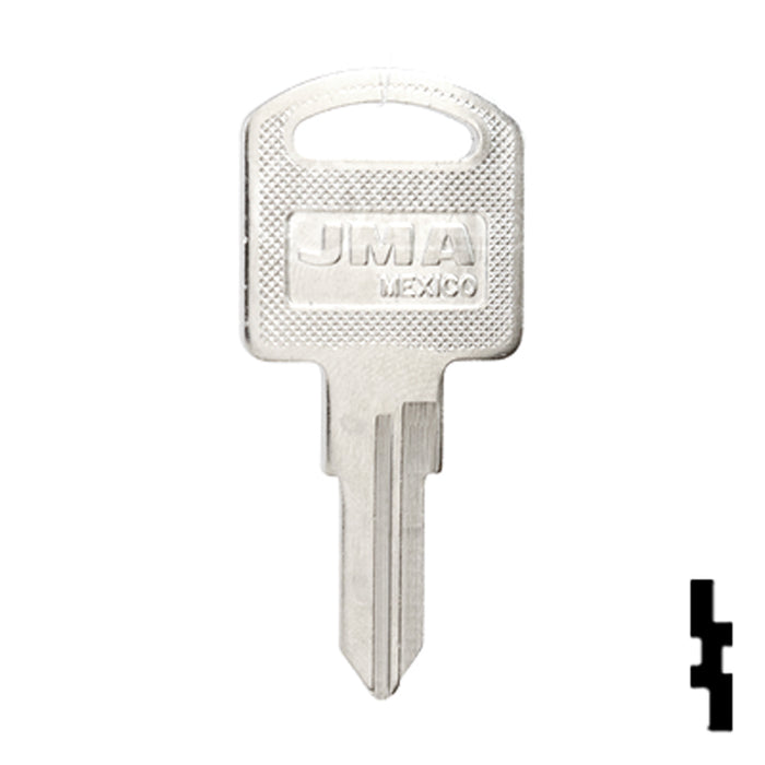 Uncut Key Blank | Mazda | MZ-1 Automotive Key JMA USA