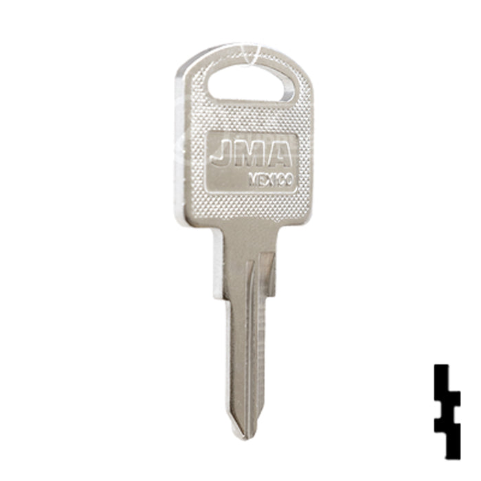 Uncut Key Blank | Mazda | MZ-1 Automotive Key JMA USA