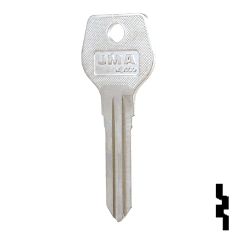 Uncut Key Blank | Mazda | MZ10-NP, MAZ-2I, X27 Automotive Key JMA USA
