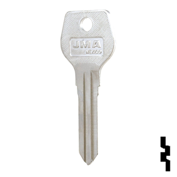 Uncut Key Blank | Mazda | MZ10-NP, MAZ-2I, X27 Automotive Key JMA USA