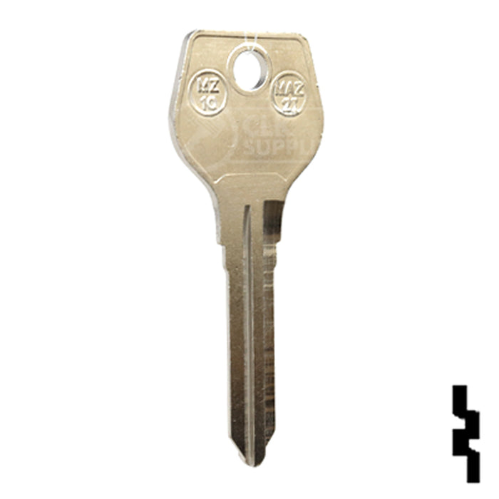 Uncut Key Blank | Mazda | MZ10-NP, MAZ-2I, X27 Automotive Key JMA USA