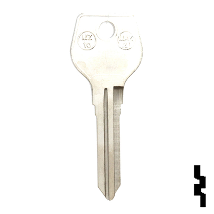 Uncut Key Blank | Mazda | MZ10-NP, MAZ-2I, X27 Automotive Key JMA USA