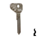 Uncut Key Blank | Mazda | X1, MZ12 Automotive Key Ilco