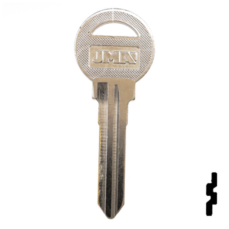 Uncut Key Blank | Mazda | X131, MZ13 Automotive Key JMA USA