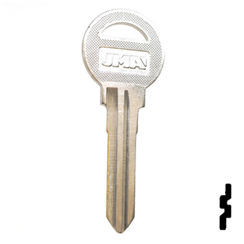 Uncut Key Blank | Mazda | X131, MZ13 Automotive Key JMA USA