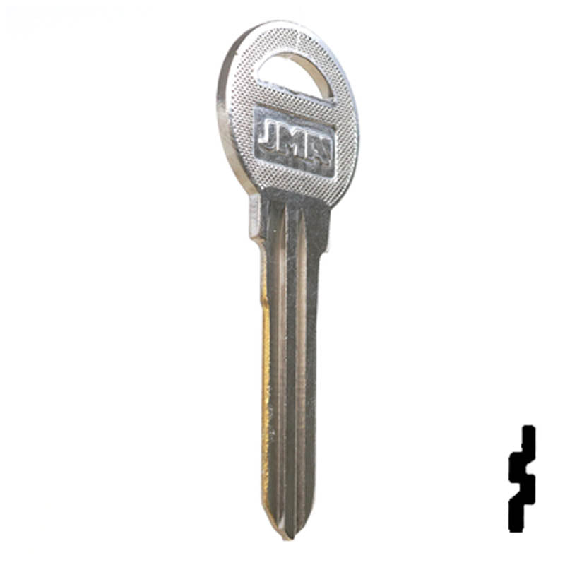 Uncut Key Blank | Mazda | X131, MZ13 Automotive Key JMA USA