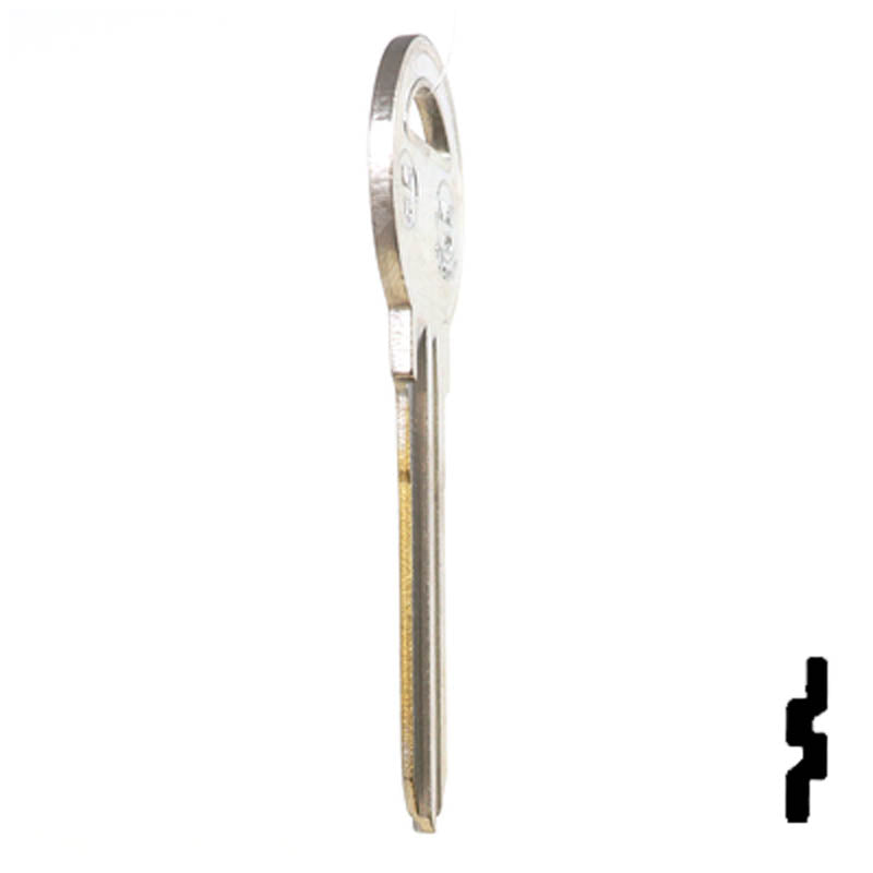 Uncut Key Blank | Mazda | X131, MZ13 Automotive Key JMA USA